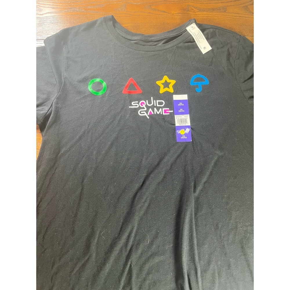 NEW Netflix Squid Games TV Graphic T-Shirt Size XXL (50/52) Graphic T-shirt NWT